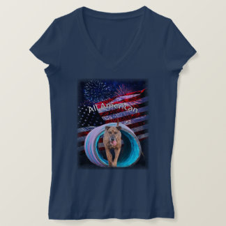 T-shirt Tous les chiens américains