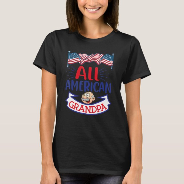 T-shirt Tous les citoyens américains du troisième âge (Devant)