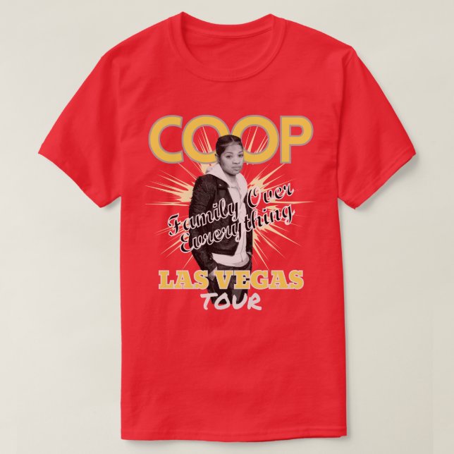 T-shirt Tous les Coop américains (Design devant)