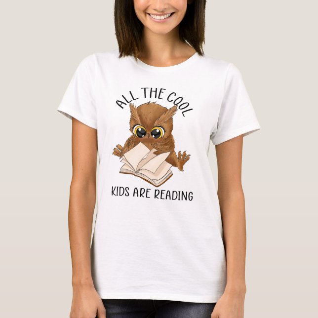 T-shirt Tous les enfants cool lisent (Devant)