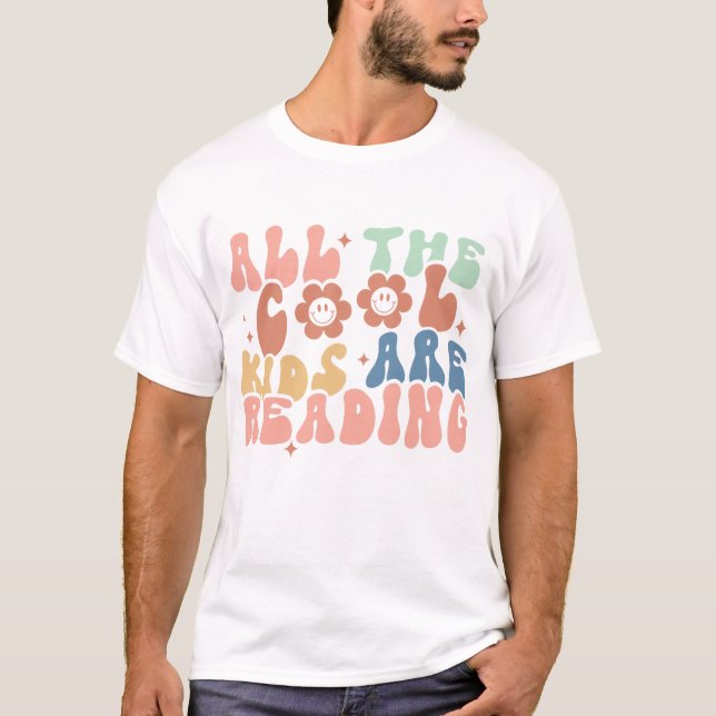 T-shirt Tous Les Enfants Cool Lisent (Devant)