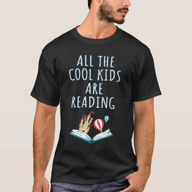 T-shirt Tous Les Enfants Cool Lisent II (Devant)