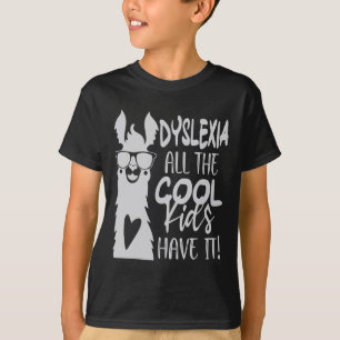 T-shirt Tous Les Enfants Cool Ont C'Amusant Llama De Sensi
