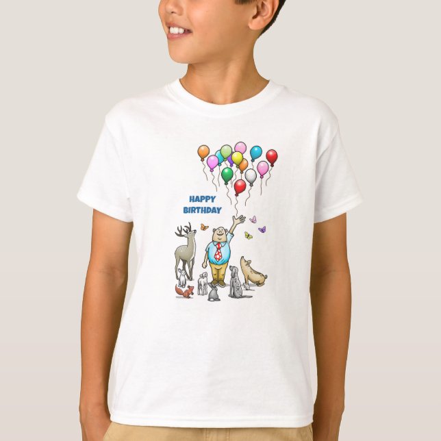 T-shirt Tous les fêtards sont invités (Devant)