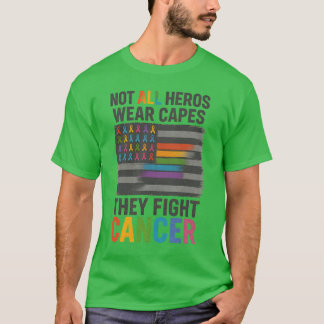T-SHIRT TOUS LES HÉROS NE PORTENT PAS DE CAPES ILS COMBATT