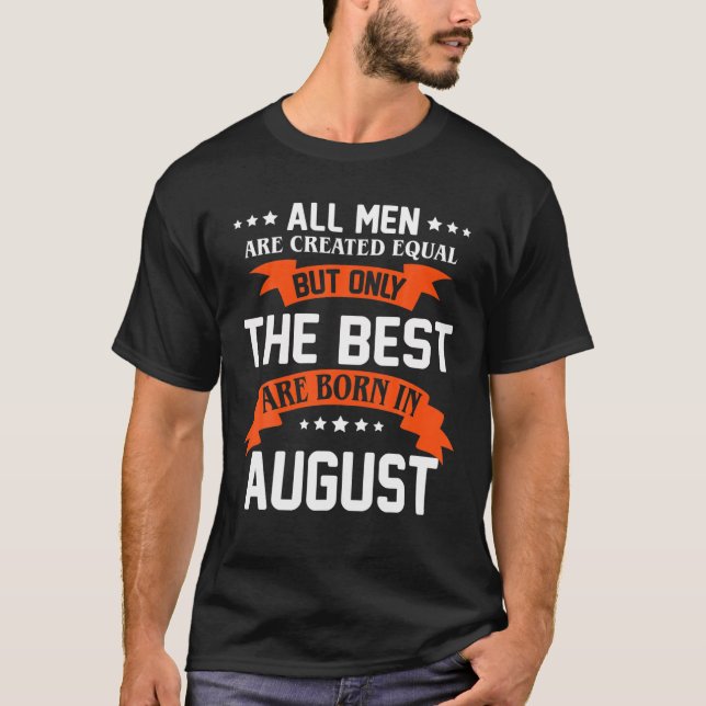 T-shirt Tous Les Hommes Sont Créés Également Seulement Les (Devant)