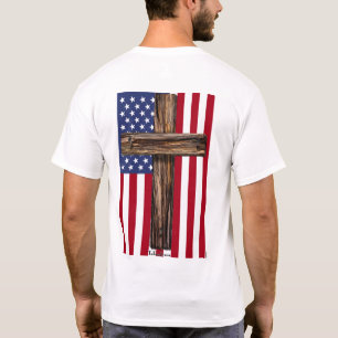 T-shirt Tous les hommes sont créés égaux Croix rude dotée