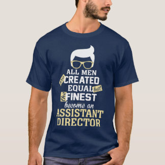 T-shirt Tous Les Hommes Sont Créés Égaux Mais Le Plus Fini
