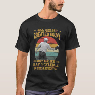 T-shirt Tous les hommes sont créés égaux Pickleball Soixan