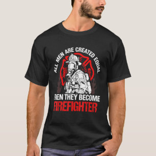 T-shirt Tous Les Hommes Sont Grands Égaux Puis Deviennent