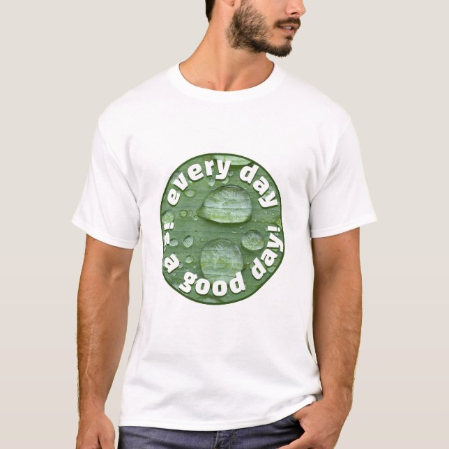 T-shirt tous les jours (lumière) (Devant)