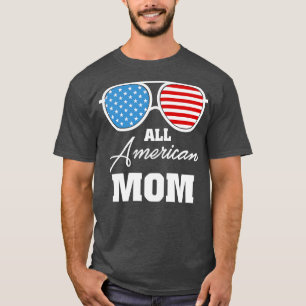T-shirt Tous les lunettes de soleil américains MOM US pour
