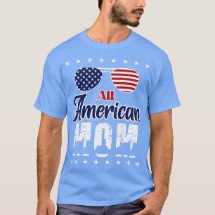 T-shirt Tous les lunettes de soleil américains MOM US pour