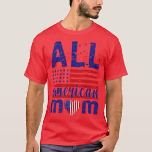 T-shirt Tous les lunettes de soleil américains MOM US pour