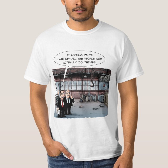 T-shirt Tous les ouvriers licenciés (Devant)
