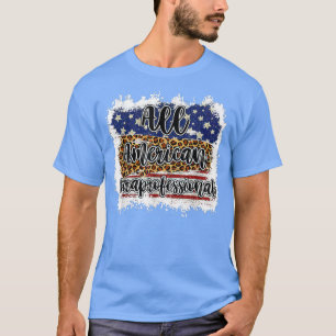 T-shirt Tous les paraprofessionnels américains Leopard Mat