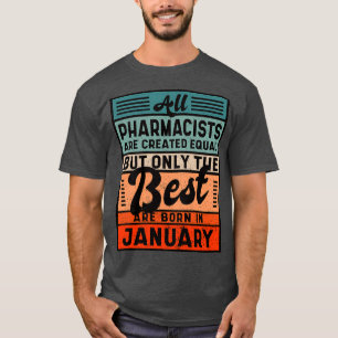 T-shirt Tous Les Pharmaciens Sont Créés Également, Mais Se