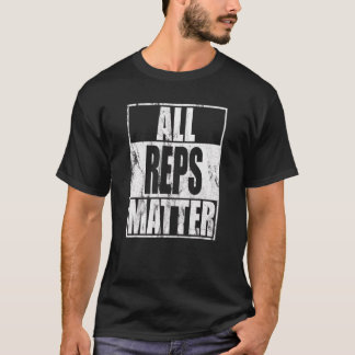 T-shirt Tous Les Reps Comptent Calisthénics Et Street Work