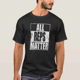T-shirt Tous Les Reps Comptent Calisthénics Et Street Work