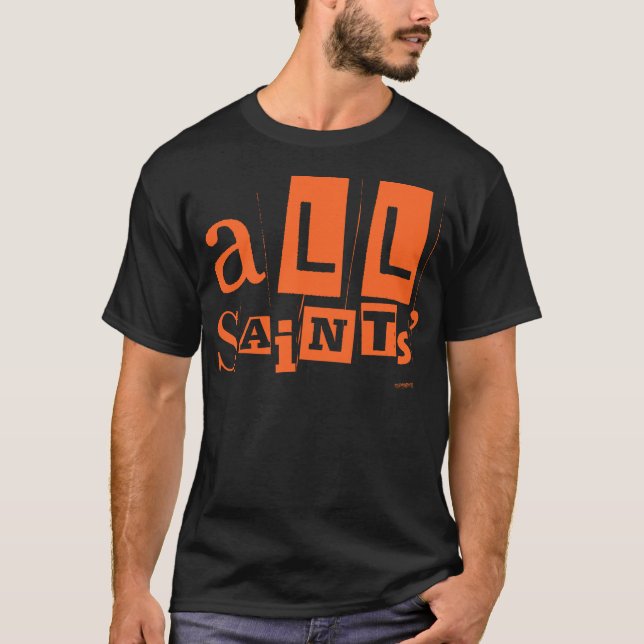 T-shirt Tous les saints catholiques (Devant)