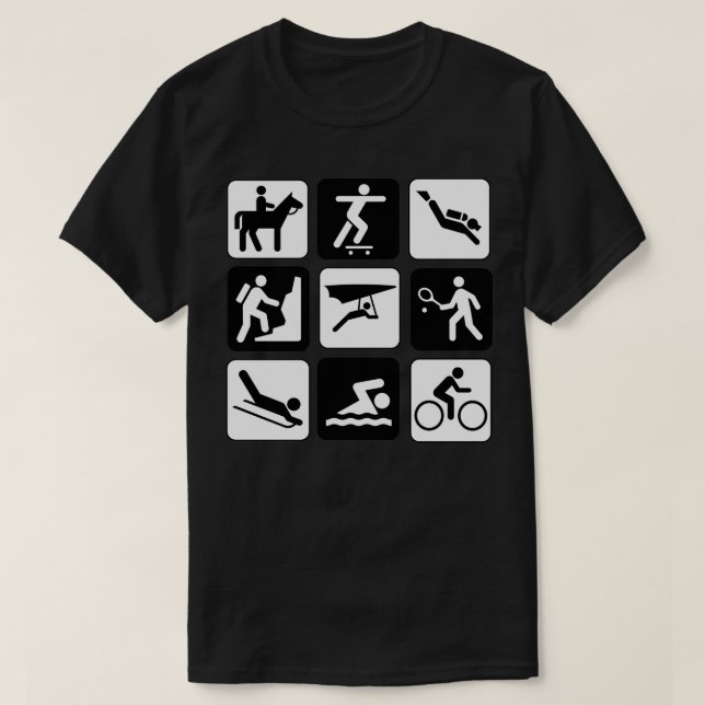 T-SHIRT TOUS LES SPORTS (Design devant)