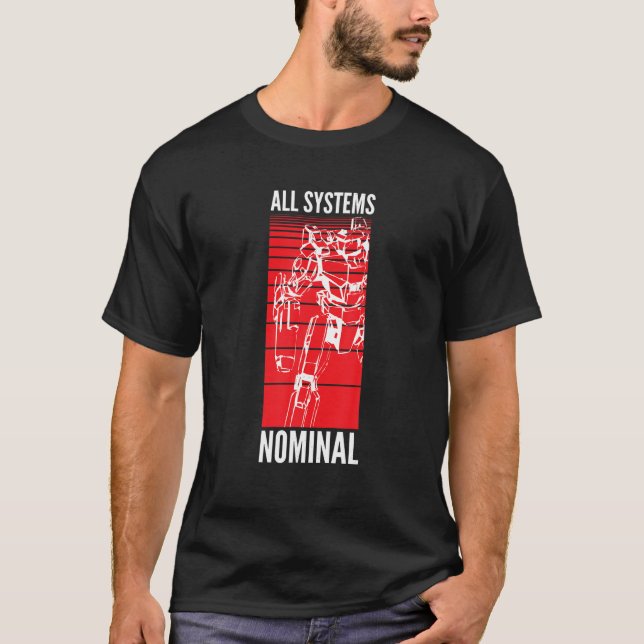 T-shirt Tous les systèmes de centuration nominale (Devant)