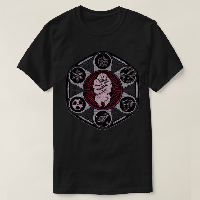 T-shirt Tous les Tardigrade puissants (Design devant)