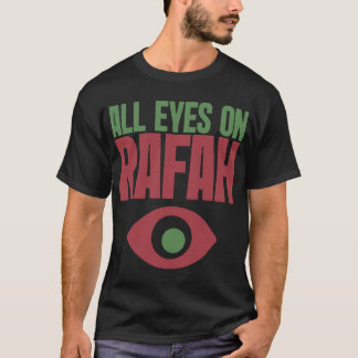 T-shirt Tous Les Yeux Sur Rafah (Palestine Libre)