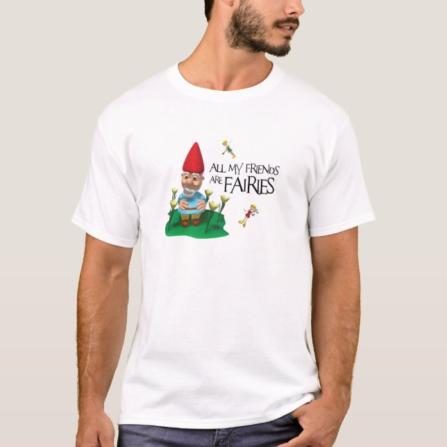 T-SHIRT TOUS MES AMIS SONT DES FÉES (Devant)