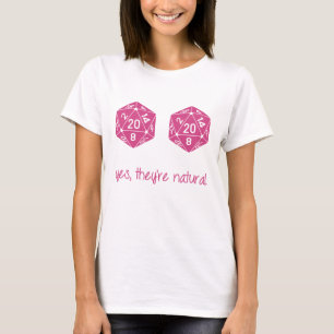 T-shirt Tous Naturels 20 Breasts Dice