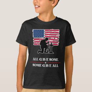 T-shirt Tous ont donné quelque chose, certains ont tout do