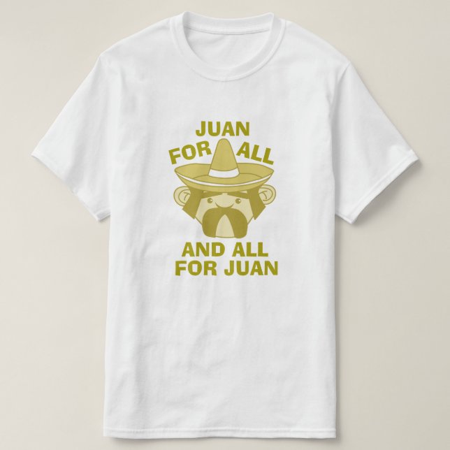 T-shirt Tous pour Juan (Design devant)