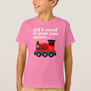 T-shirt Tous que j'ai besoin… Lettrage blanc