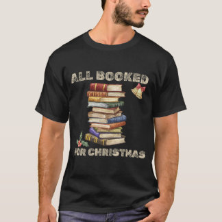 T-shirt Tous Réservé pour Noël Lover livre mens retro