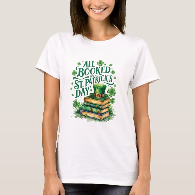 T-shirt Tous Réservés pour la St. Patrick's Day (Devant)