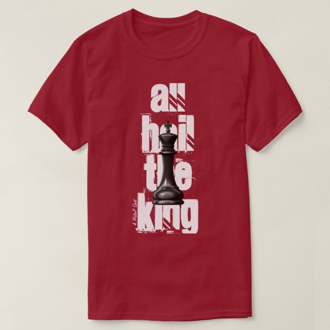 T-shirt Tous Saluons Le Roi (Design devant)