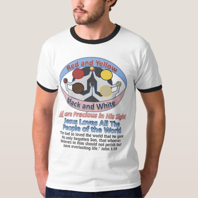 T-shirt Tous Sont Précieux Dans Sa Vue - T Chemise (Devant)