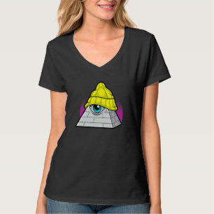 T-shirt Tous Voir Les Yeux Illuminati En Swag