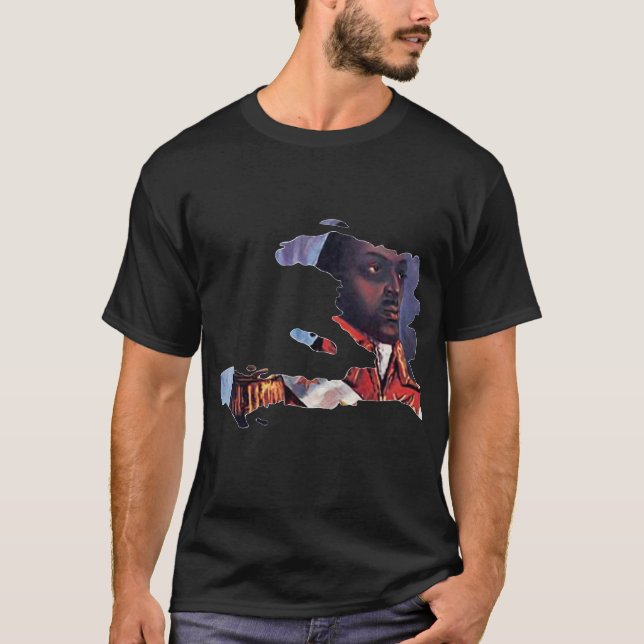 T-shirt Toussaint Louverture Général Haïtien Haïti Île (Devant)