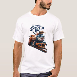 T-shirt Tout à bord... Le Snack