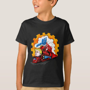 T-shirt Tout À L'Étranger L'Avenir De Trump Train 2024 Est