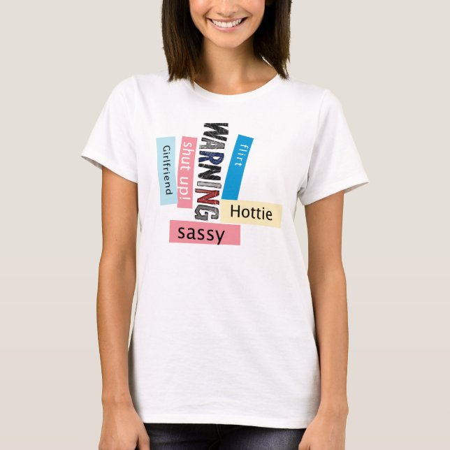 T-shirt Tout à propos de moi Chemise (Devant)