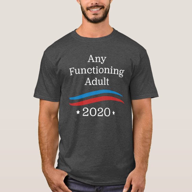 T-shirt Tout adulte de fonctionnement 2020 (Devant)