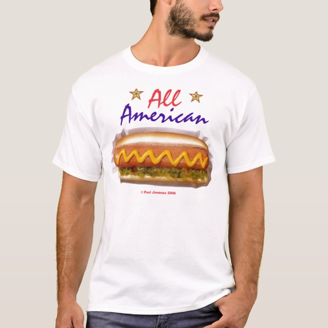 T-SHIRT TOUT AMÉRICAIN (Devant)