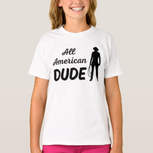 T-shirt Tout Américain Fête du 14 juillet Amérique