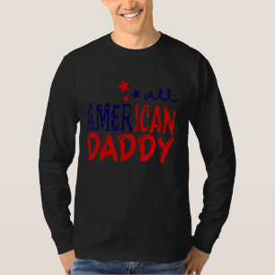 T-shirt Tout American Daddy 4 juillet American Flag Faite