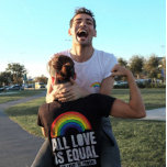T-shirt Tout amour est la même fierté LGBT Egalité des dro<br><div class="desc">"All Love Is Equal" est un design arc-en-ciel de style rétro et aquarelle qui est parfait pour la fierté et le soutien de l'amour, l'égalité et la sensibilisation. C'est une excellente idée cadeau pour Rainbow LGBTQ Lesbian Pan Trans Queer Cis équipement parfait pour Pride Mois, Pride Semaine avec Rainbow Flag....</div>