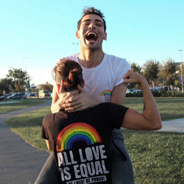 T-shirt Tout amour est la même fierté LGBT Egalité des dro (Créateur téléchargé)