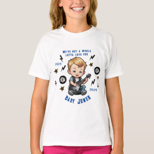 T-shirt Tout Amour Rock N Roll Rocker Garçon Classe