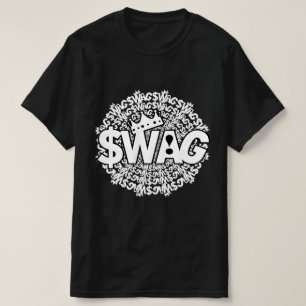T-shirt Tout autour du roi du swag